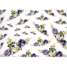 Ref. 78380 - DECALQUE FLORES VIOLETAS